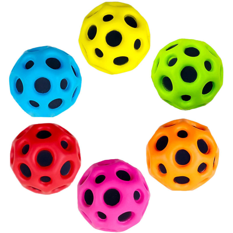 Cross-border Product Holed Balls Foam Solid Elastic Ball Parent-child Interaction Toys