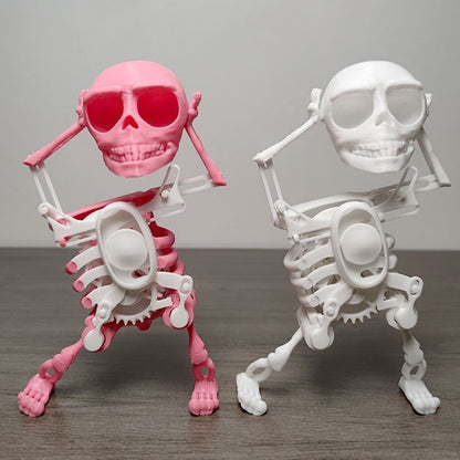 3D Model Mini Skull Printing Customized Funny Style Lucky Toy Finished Product Decompression Tool