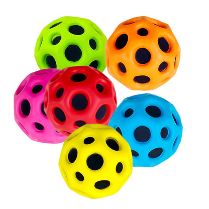 Cross-border Product Holed Balls Foam Solid Elastic Ball Parent-child Interaction Toys