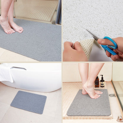 Bathroom Non-slip Mat Wire Ring Toilet Waterproof Floor Mat Shower Room Bath Foot Mat Bathroom Foot Rub Mat