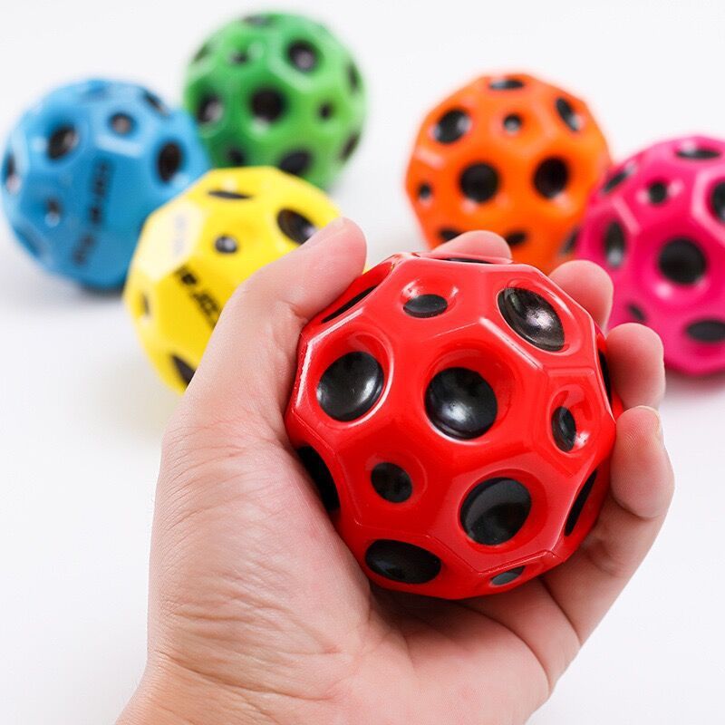 Cross-border Product Holed Balls Foam Solid Elastic Ball Parent-child Interaction Toys